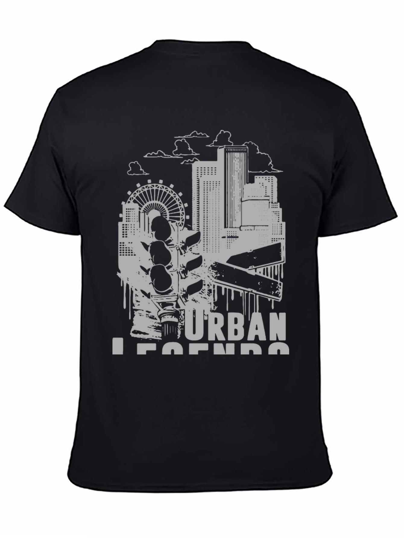 Urban Legends Graphic Tee - Black