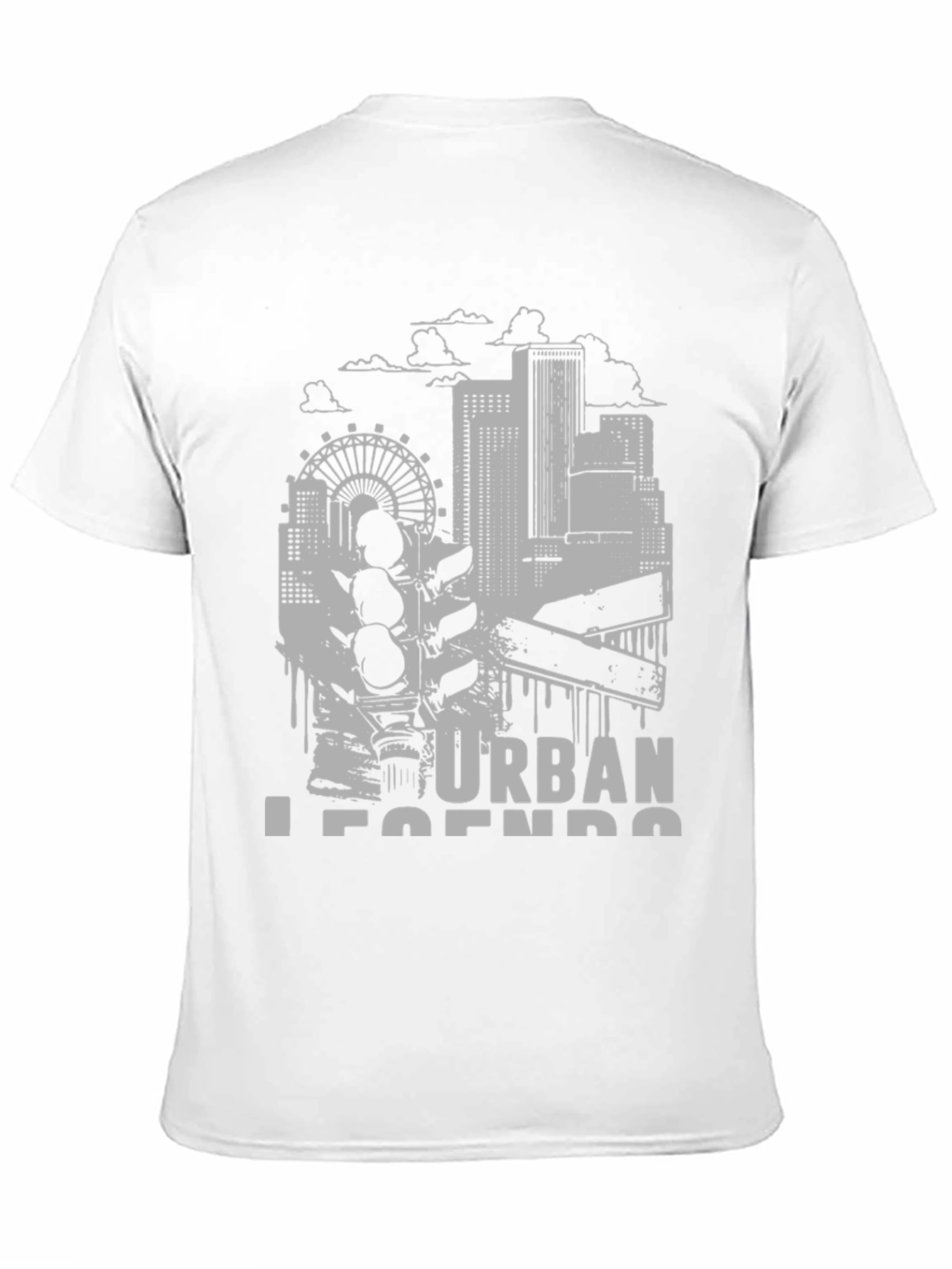 Urban Legends Graphic Tee - Black