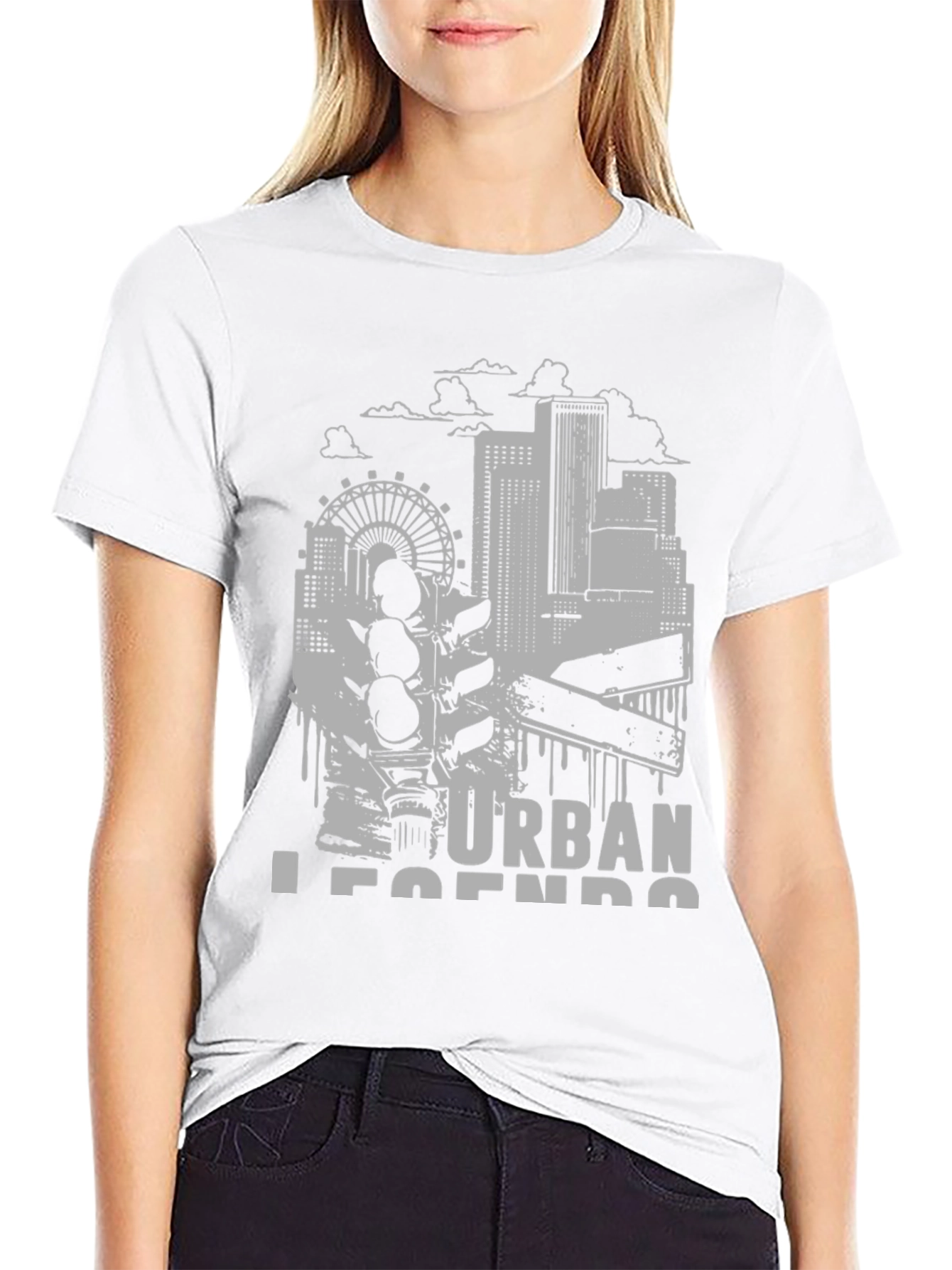 Urban Legends Graphic Tee - Black