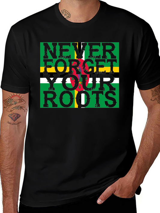 Dominica Flag T-Shirt - Never Forget Your Roots