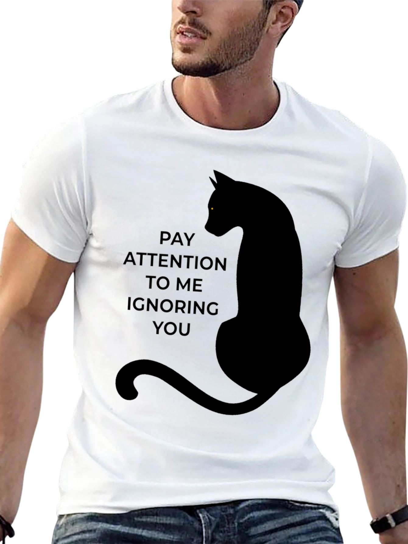 Pay Attention to Me Cat T-Shirt