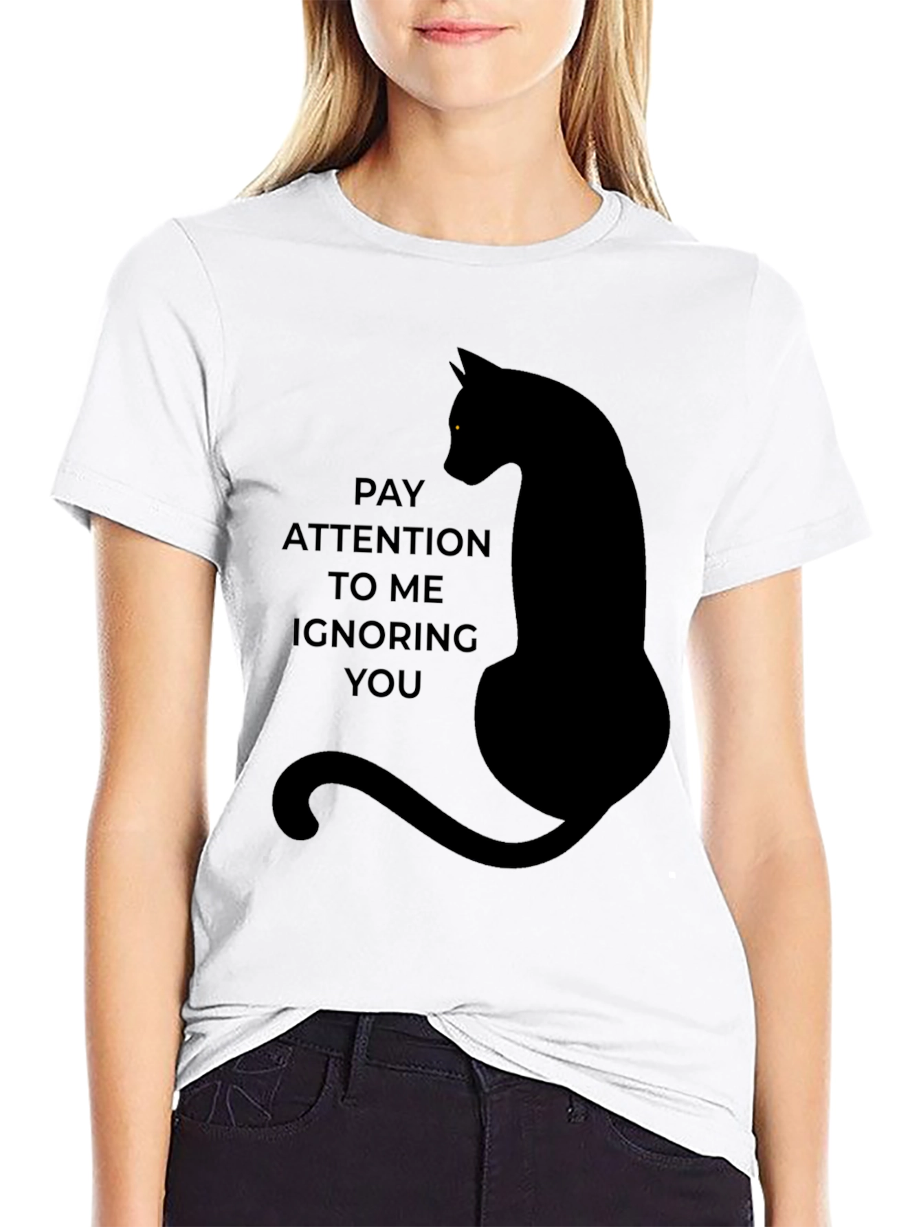 Pay Attention to Me Cat T-Shirt