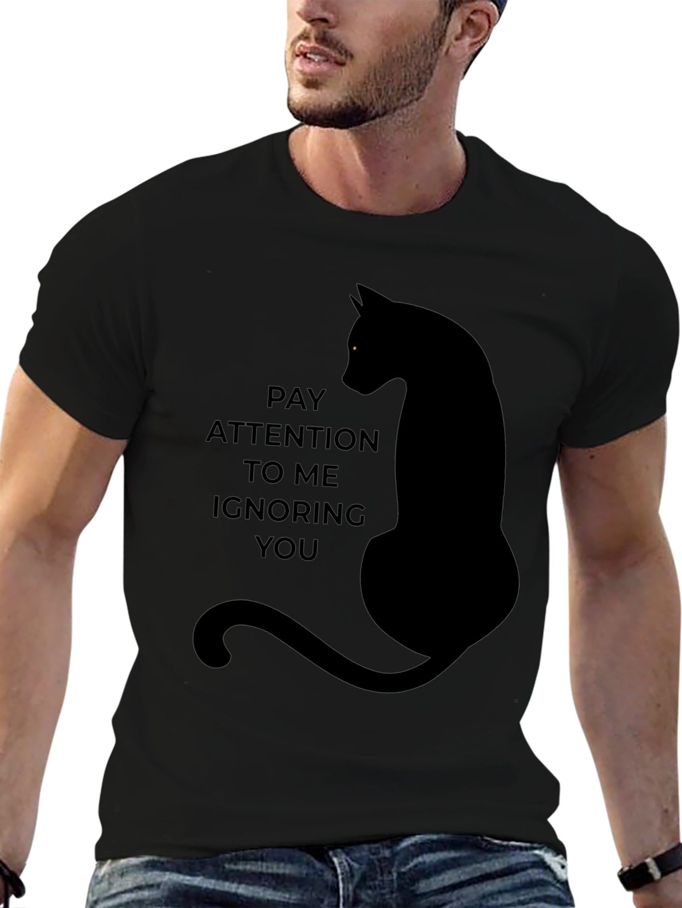 Pay Attention to Me Cat T-Shirt