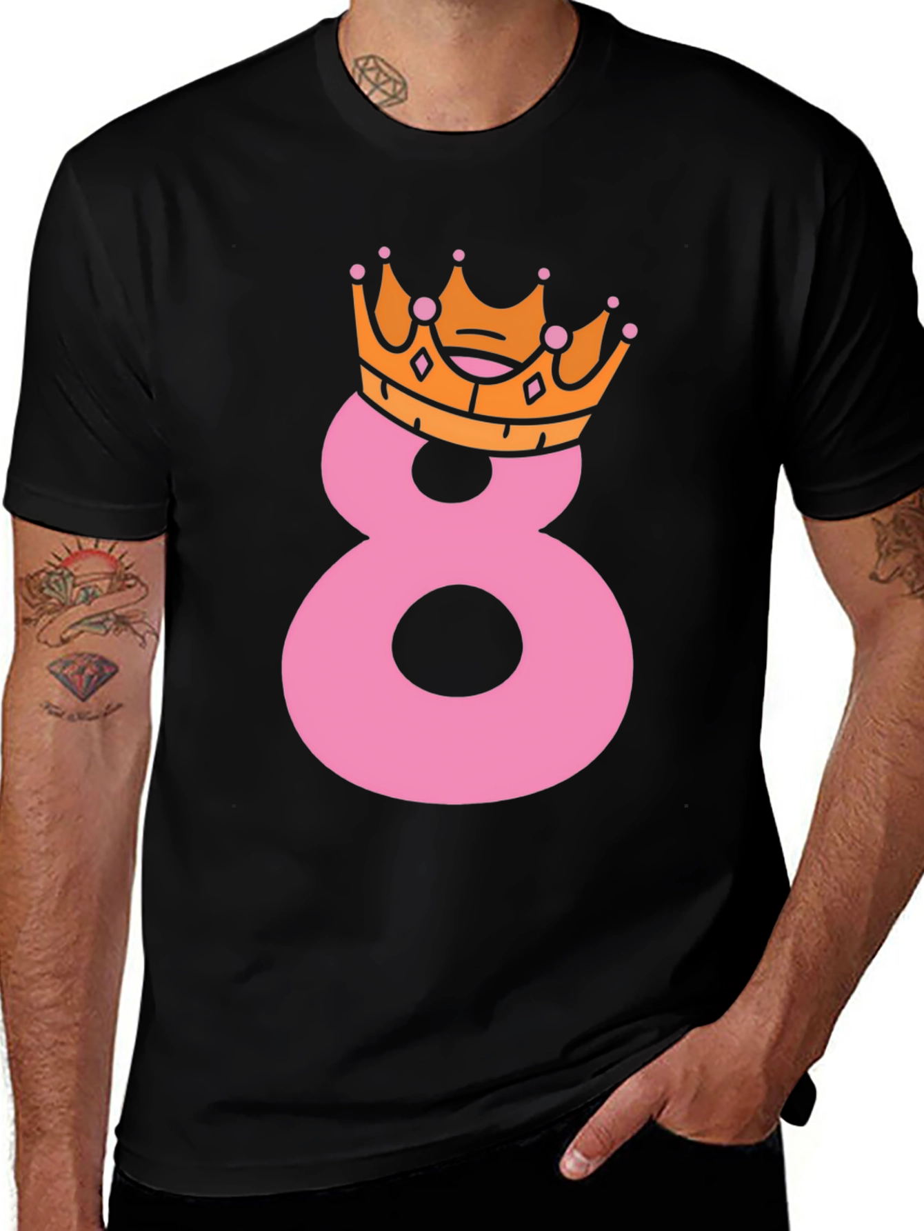 Birthday Girl Eight Crown T-Shirt