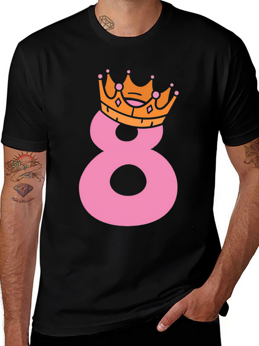 Birthday Girl Eight Crown T-Shirt
