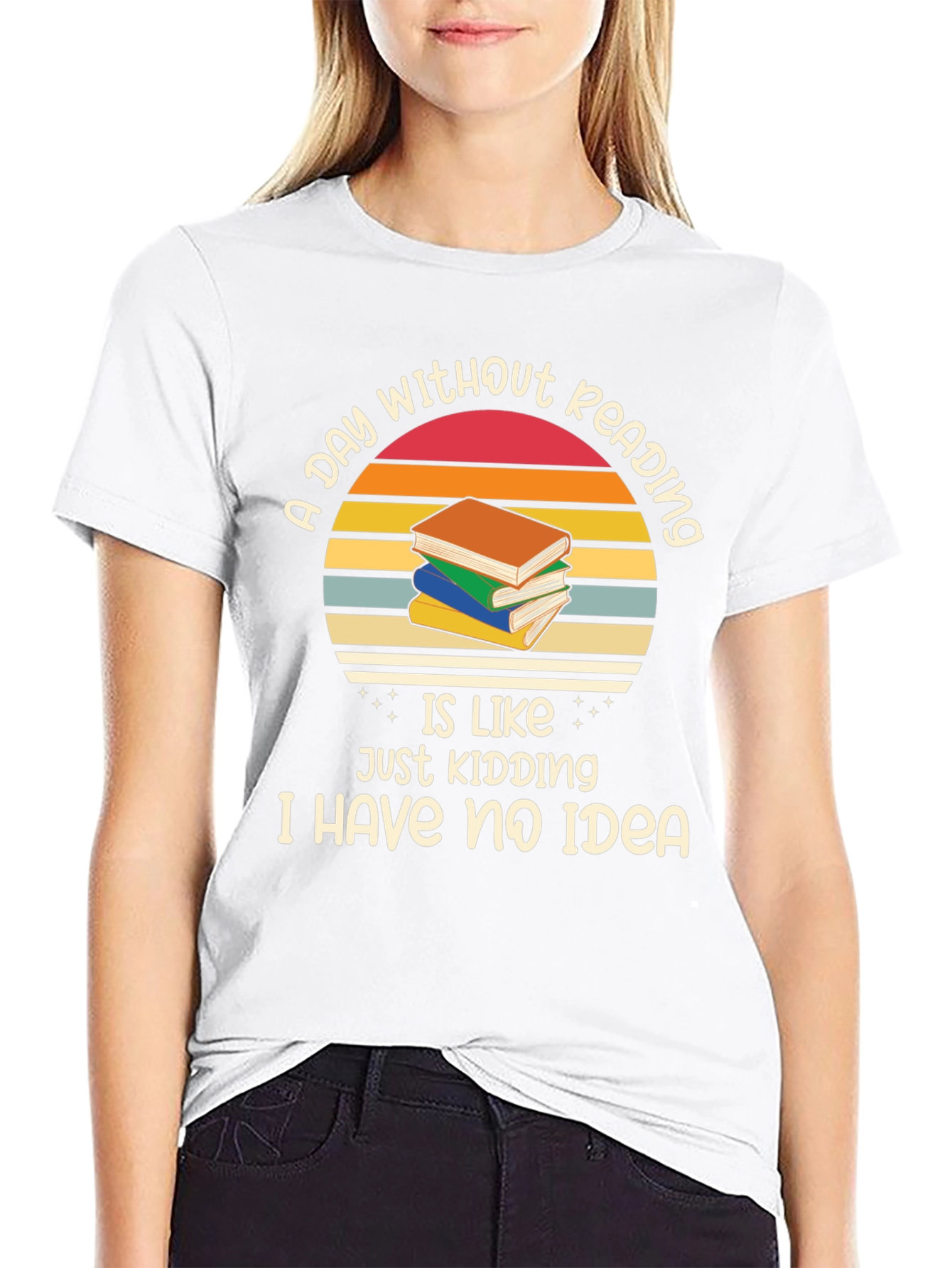 A Day Without Reading T-Shirt Book Lover Gift