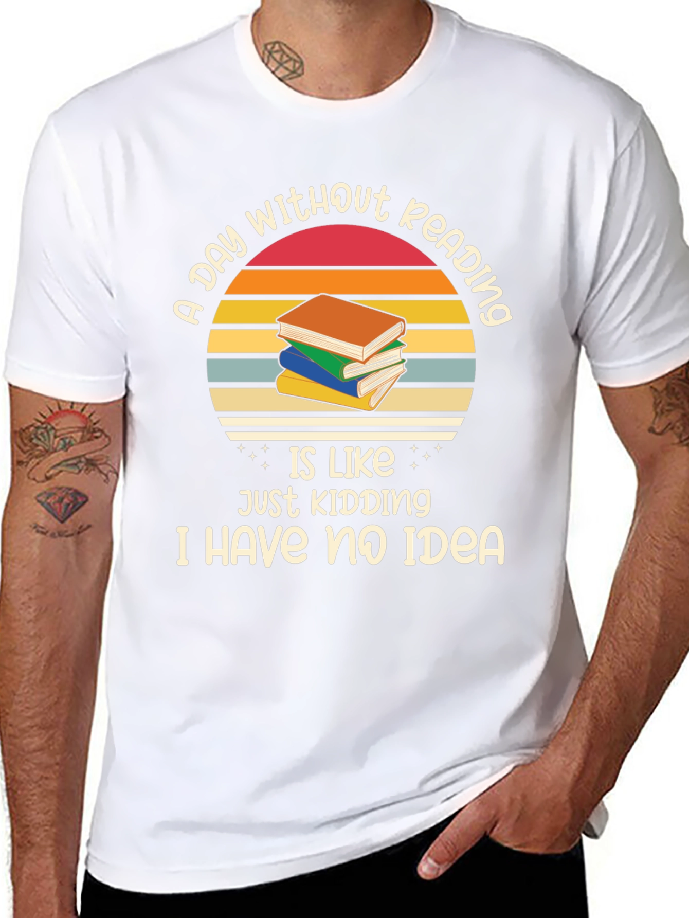 A Day Without Reading T-Shirt Book Lover Gift