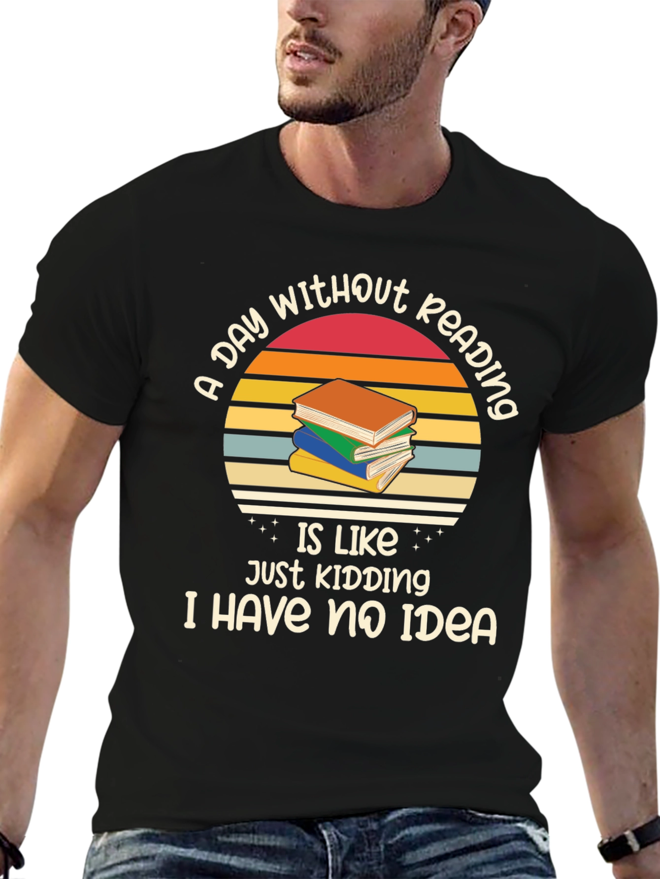 A Day Without Reading T-Shirt Book Lover Gift