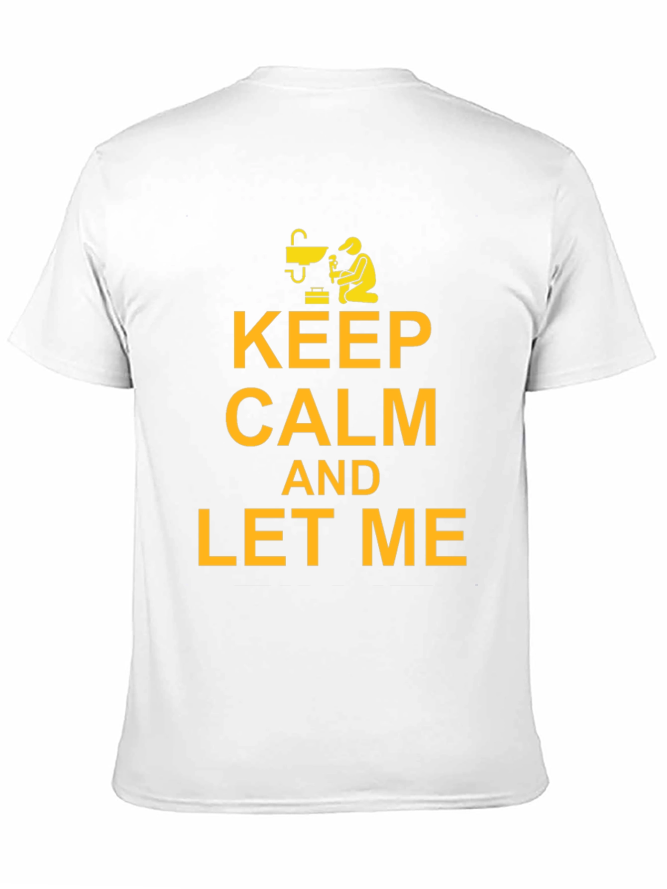 Keep Calm Welder Black T-Shirt