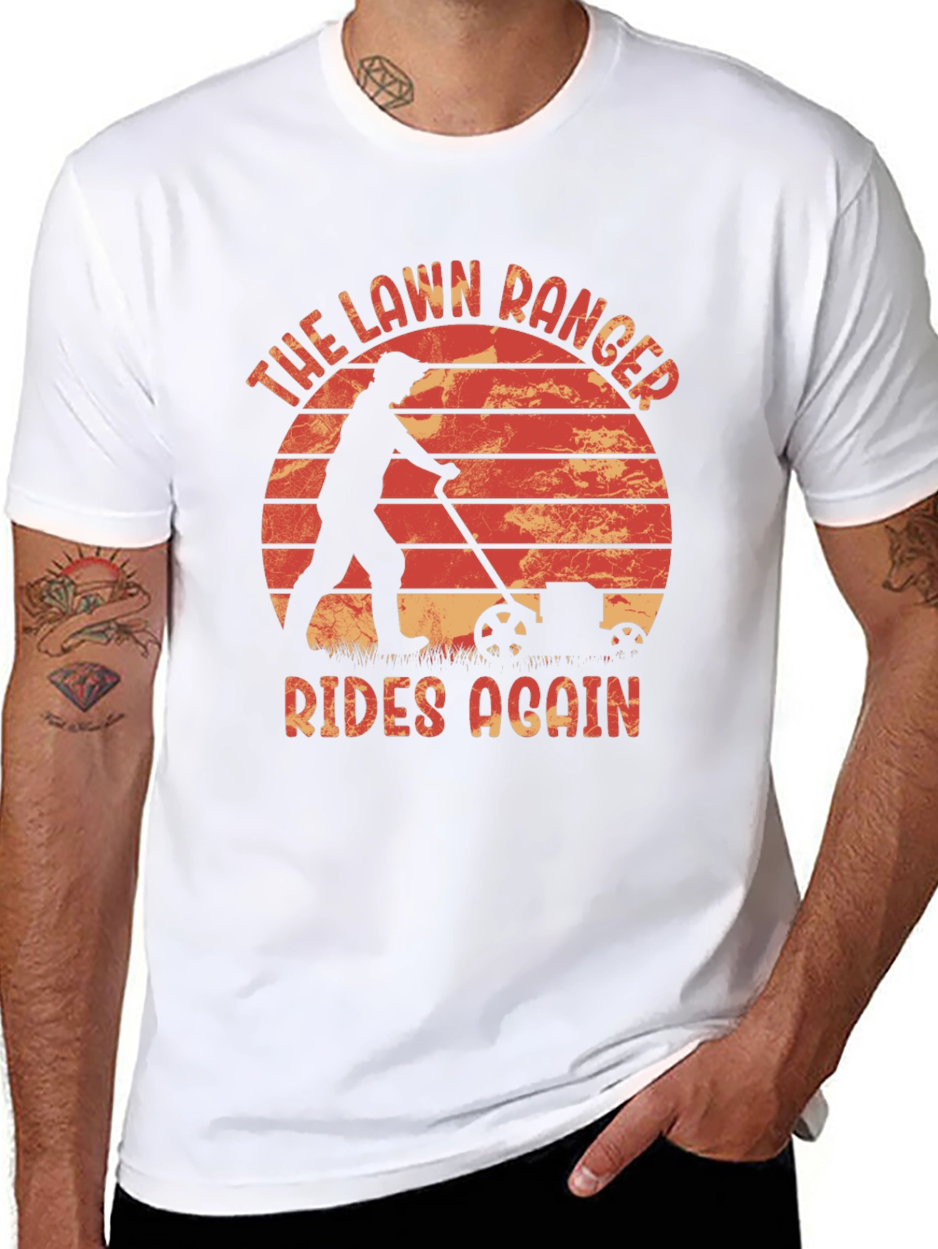 The Lawn Ranger Rides Again T-Shirt