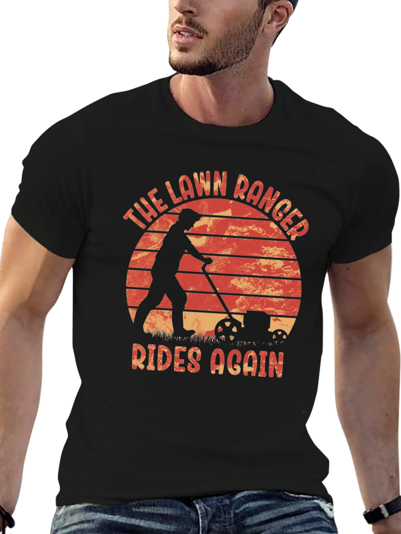 The Lawn Ranger Rides Again T-Shirt