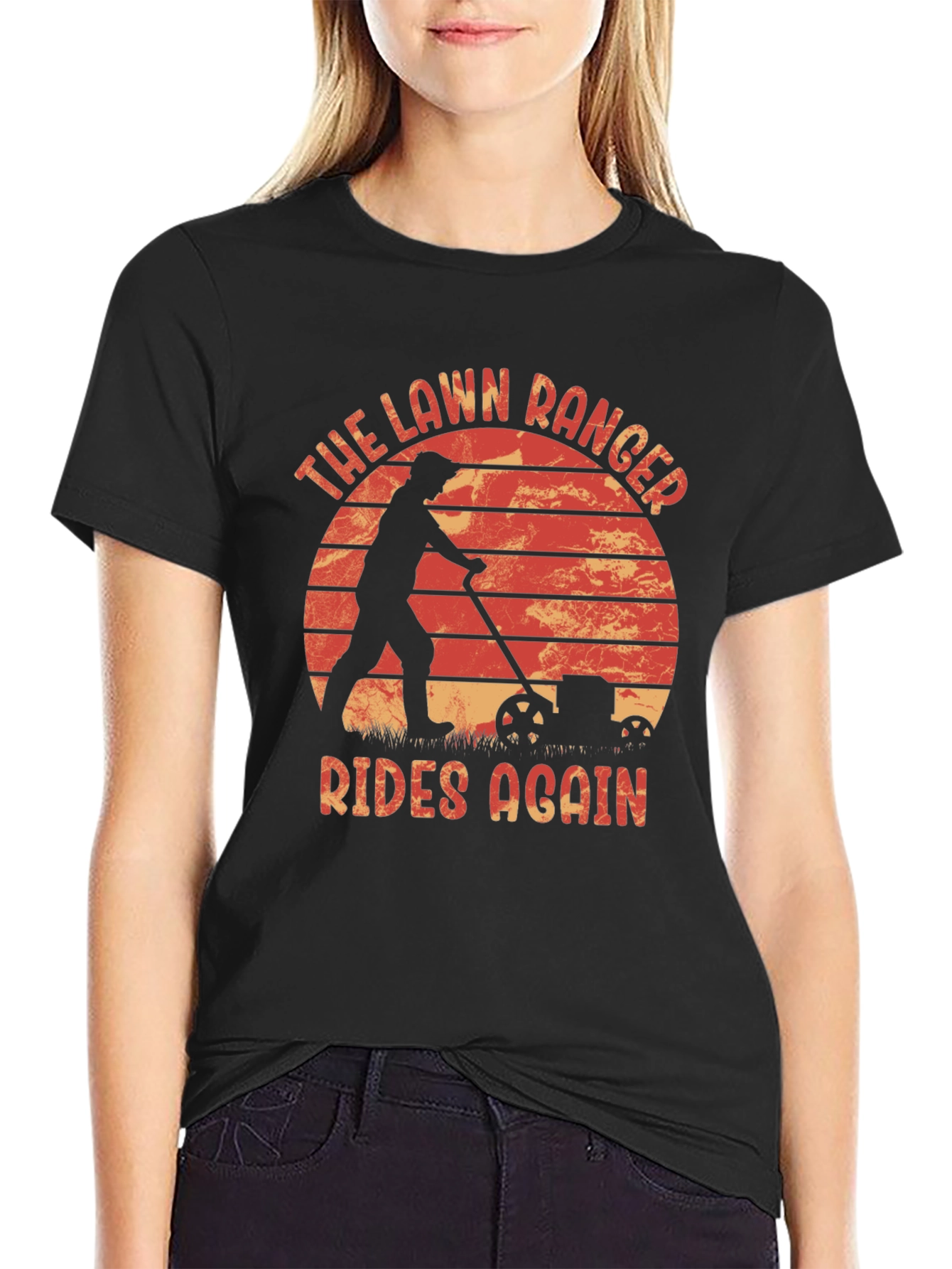 The Lawn Ranger Rides Again T-Shirt