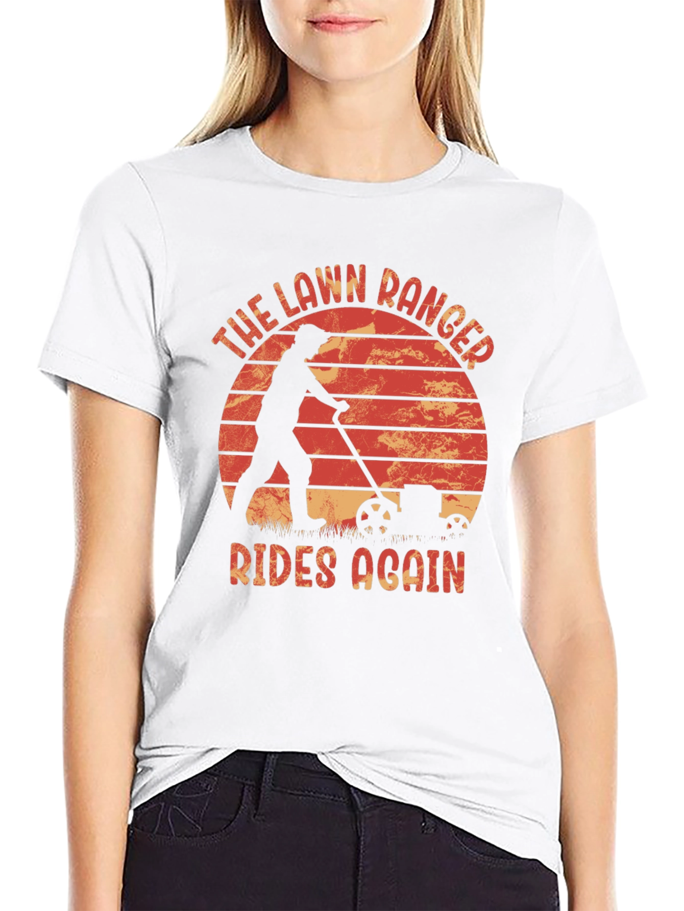 The Lawn Ranger Rides Again T-Shirt