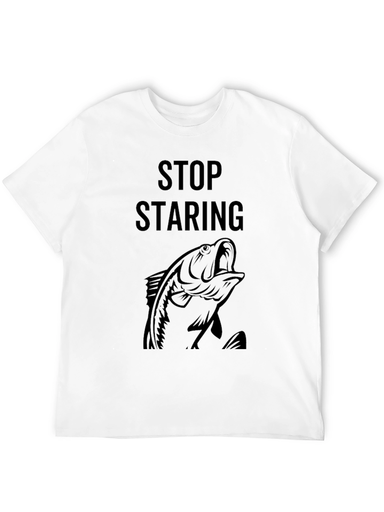Stop Staring Bass Graphic Tee
