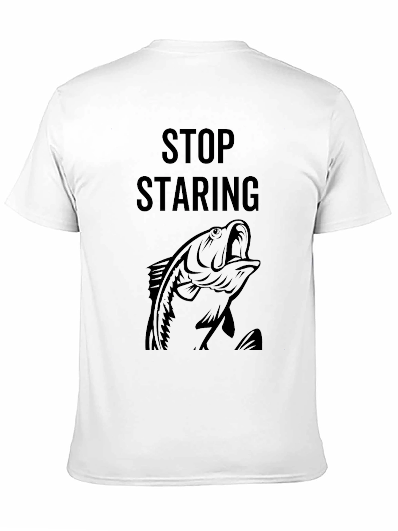 Stop Staring Bass Graphic Tee