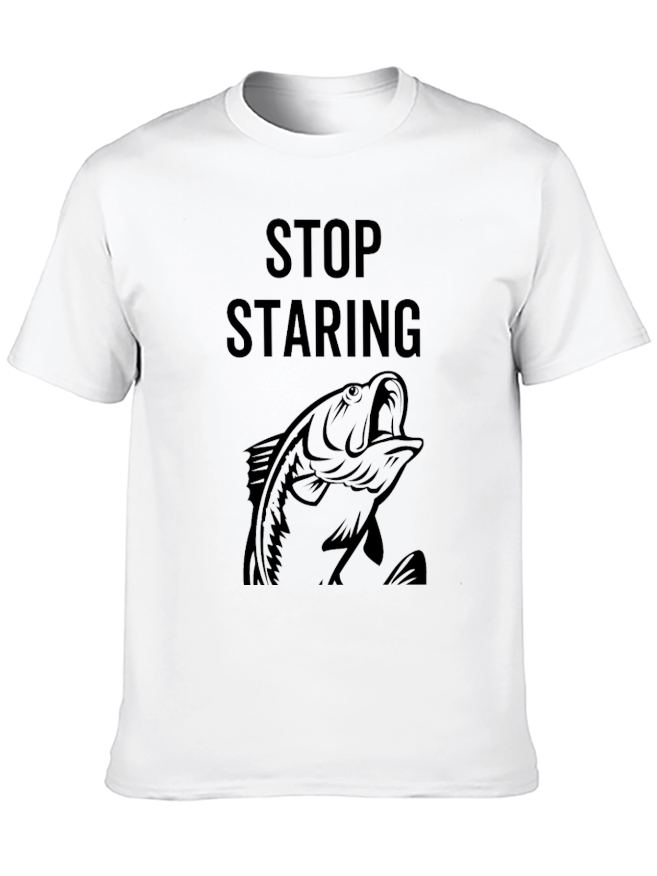 Stop Staring Bass Graphic Tee