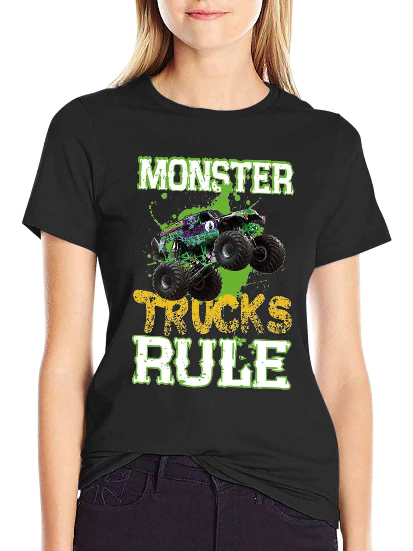Monster Trucks Rule Graphic Tee