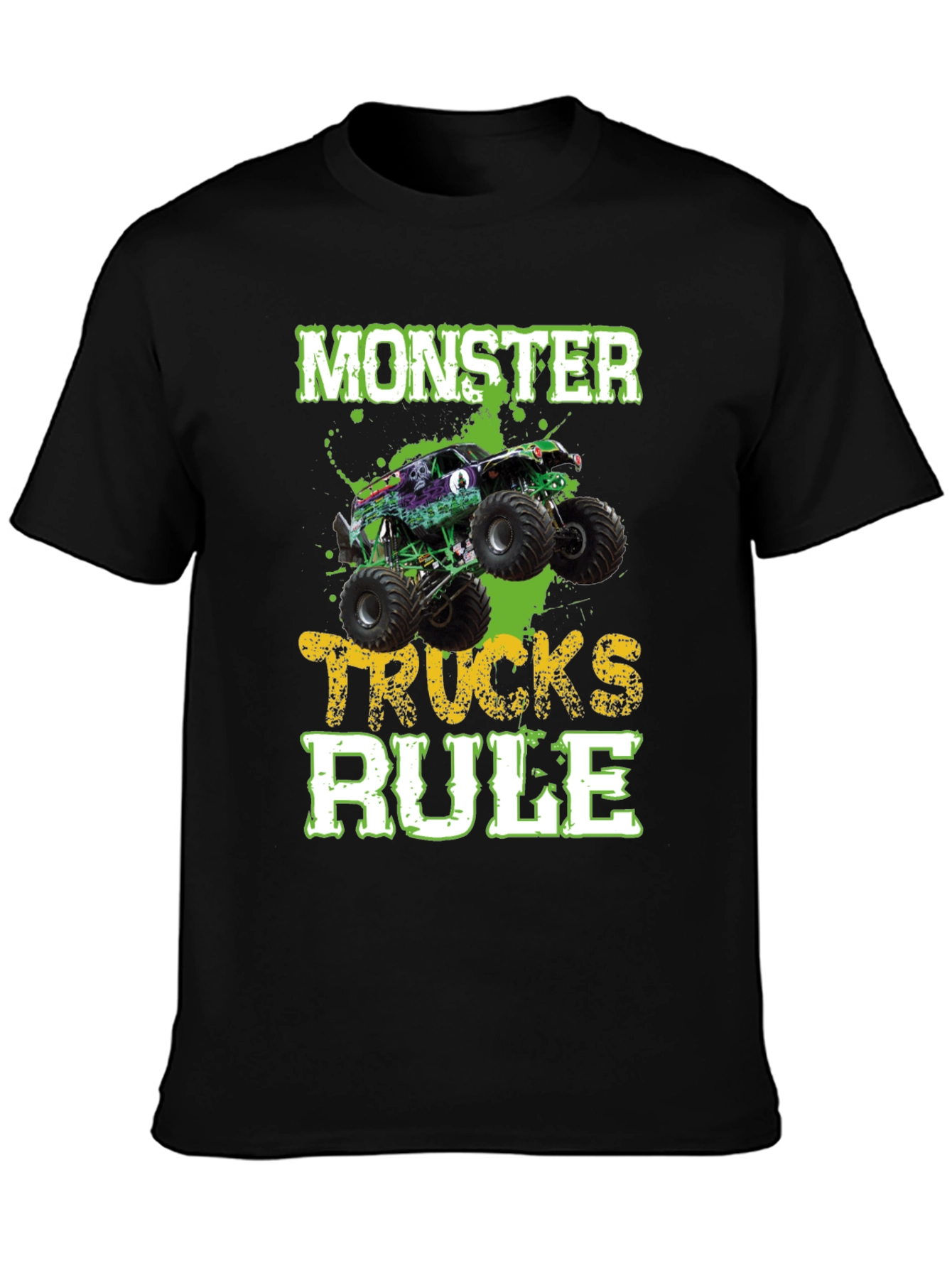Monster Trucks Rule Graphic Tee