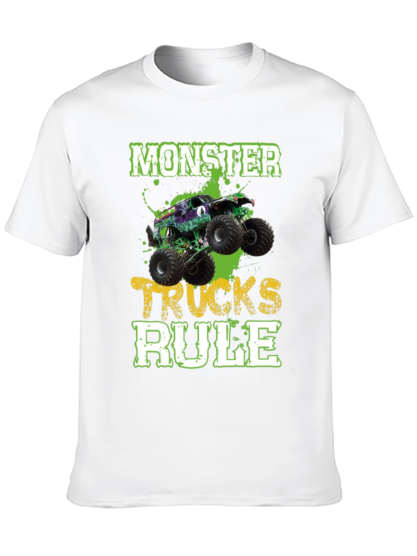 Monster Trucks Rule Graphic Tee