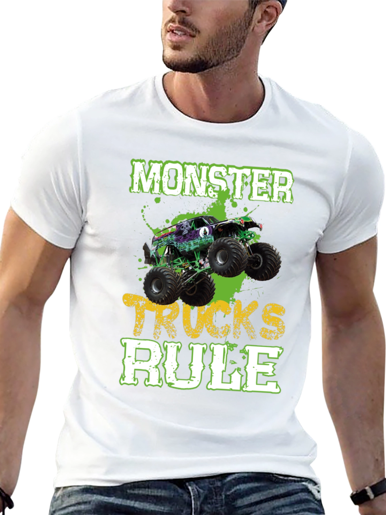 Monster Trucks Rule Graphic Tee