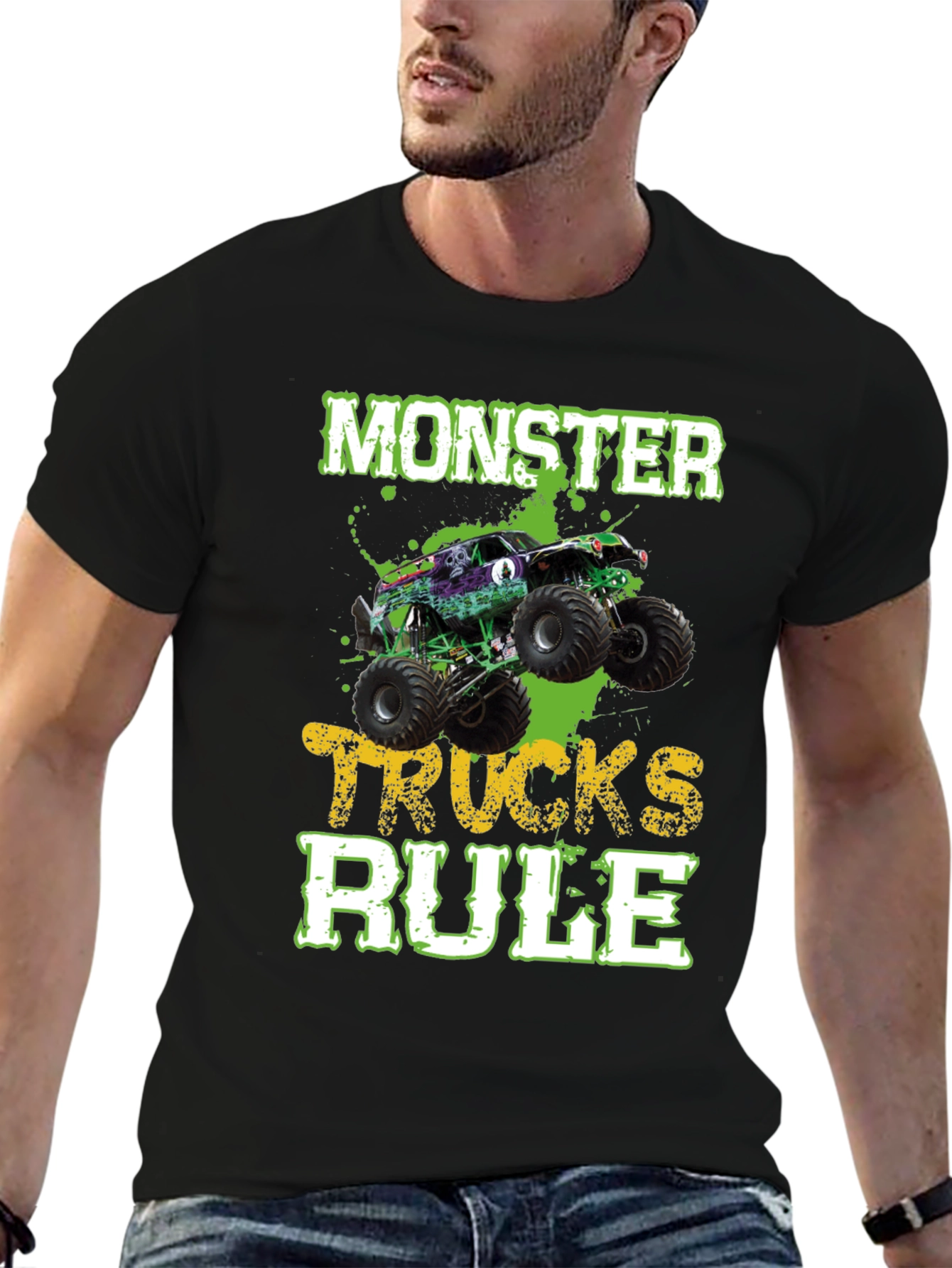 Monster Trucks Rule Graphic Tee