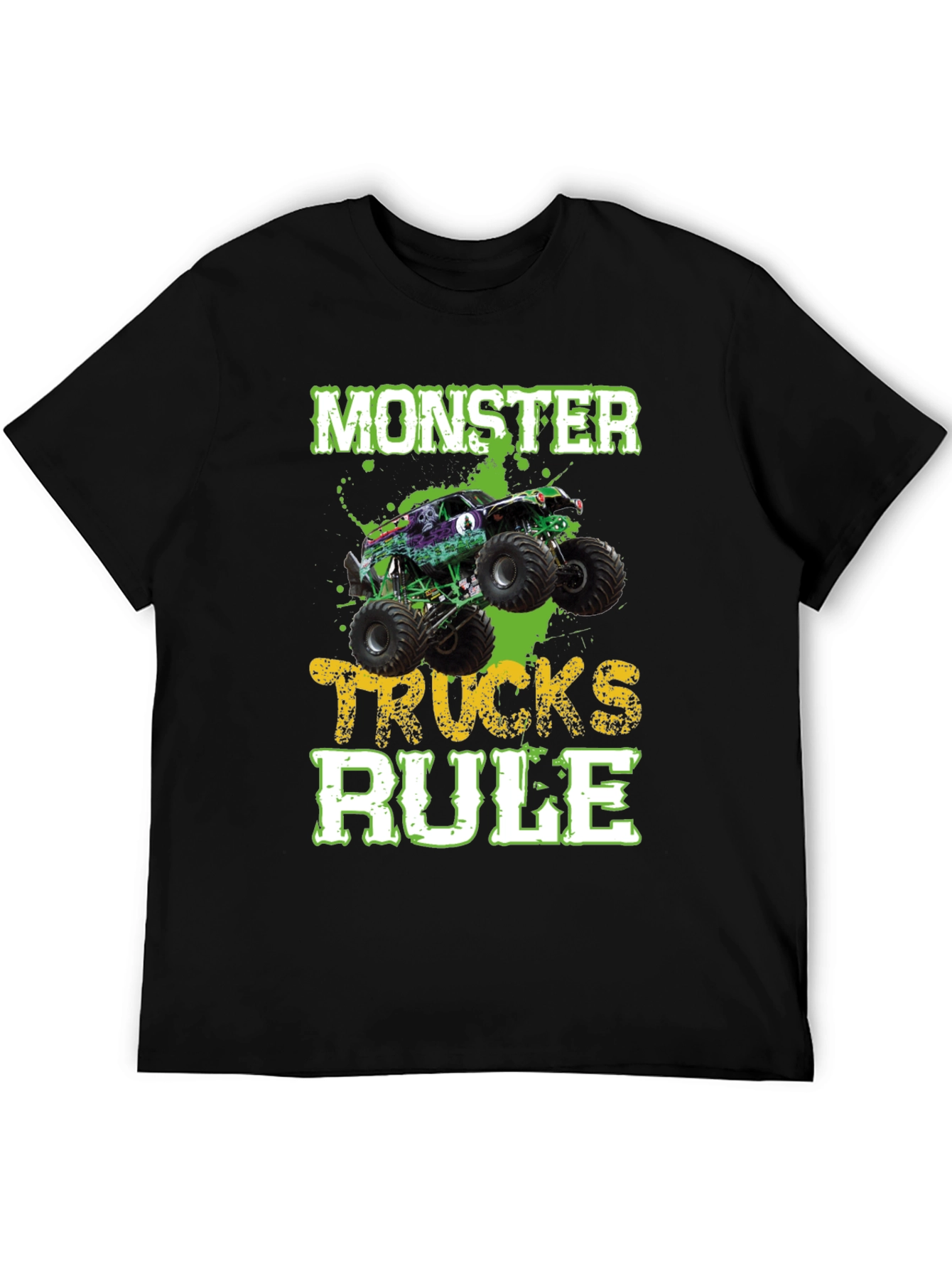 Monster Trucks Rule Graphic Tee