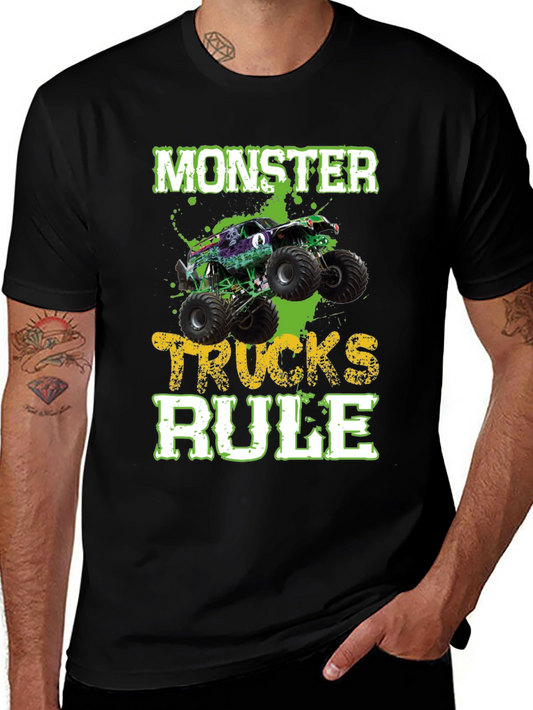Monster Trucks Rule Graphic Tee