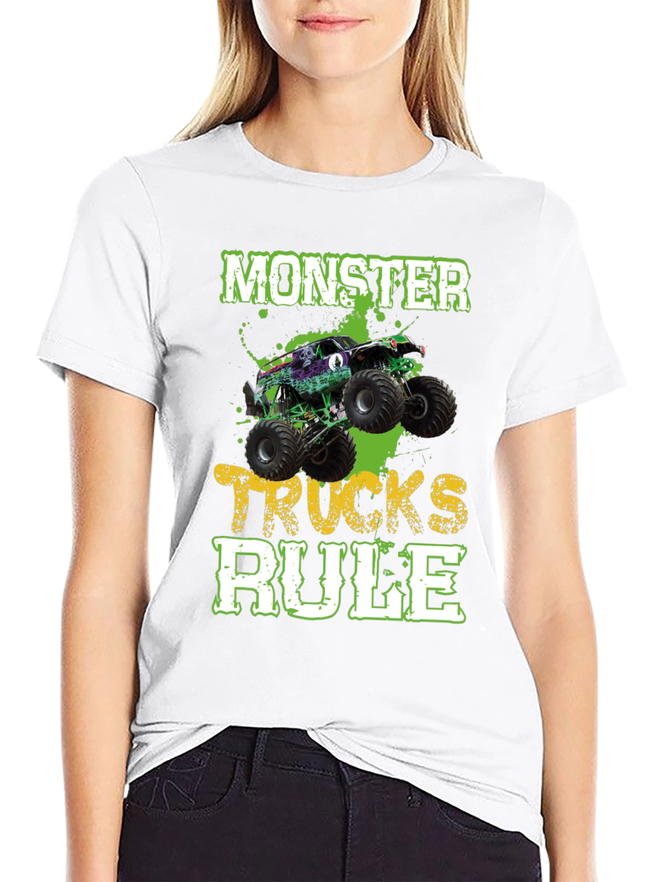Monster Trucks Rule Graphic Tee