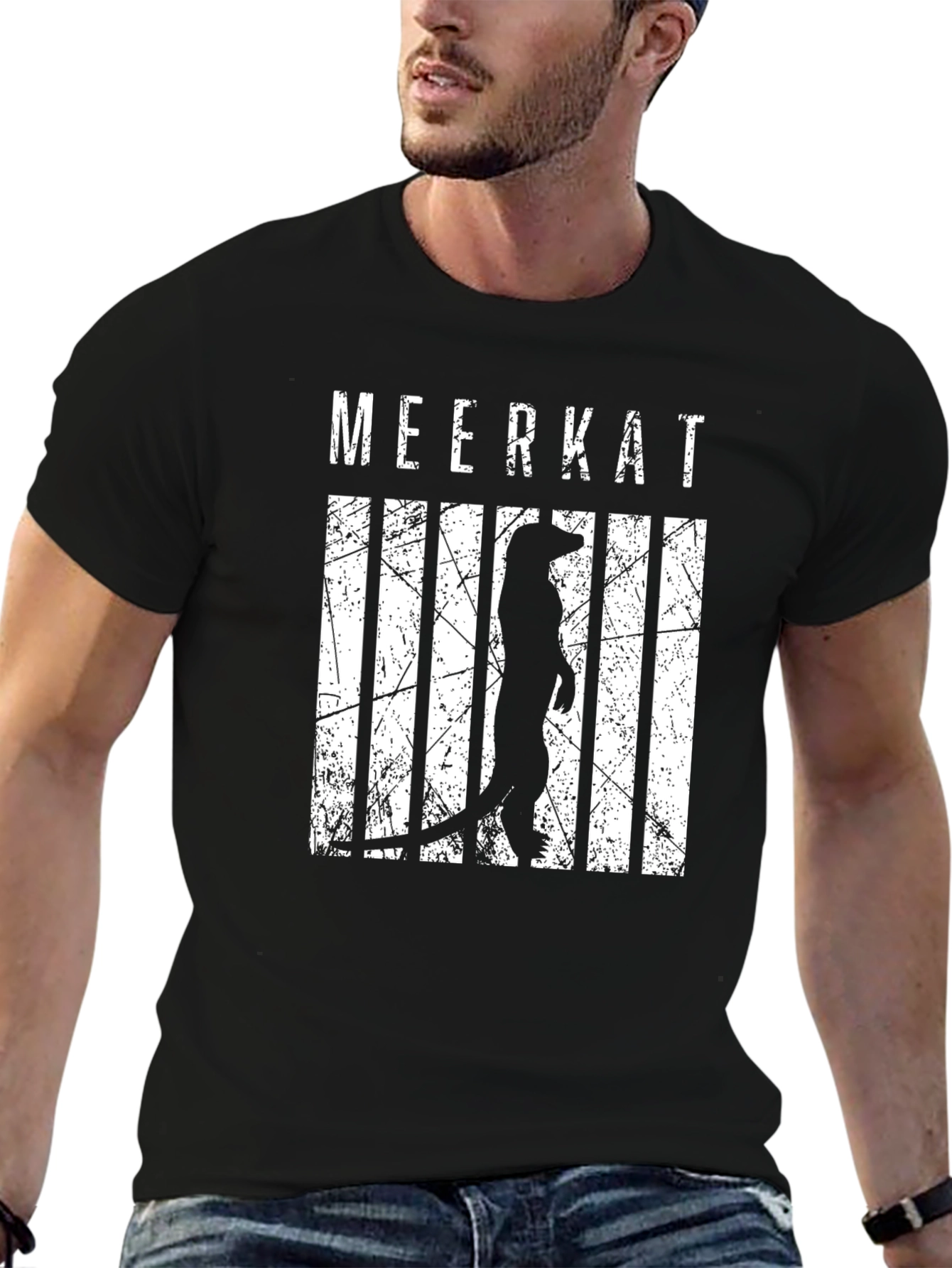 Meerkat Graphic Print T-Shirt