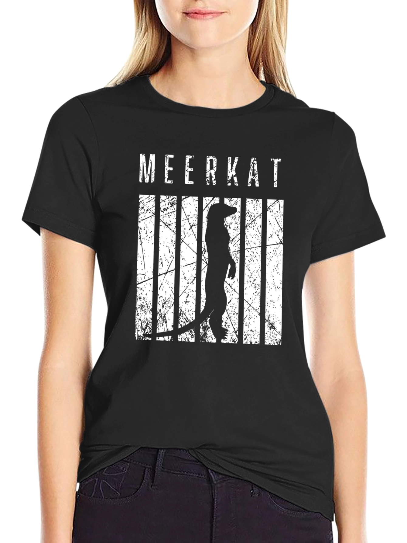 Meerkat Graphic Print T-Shirt