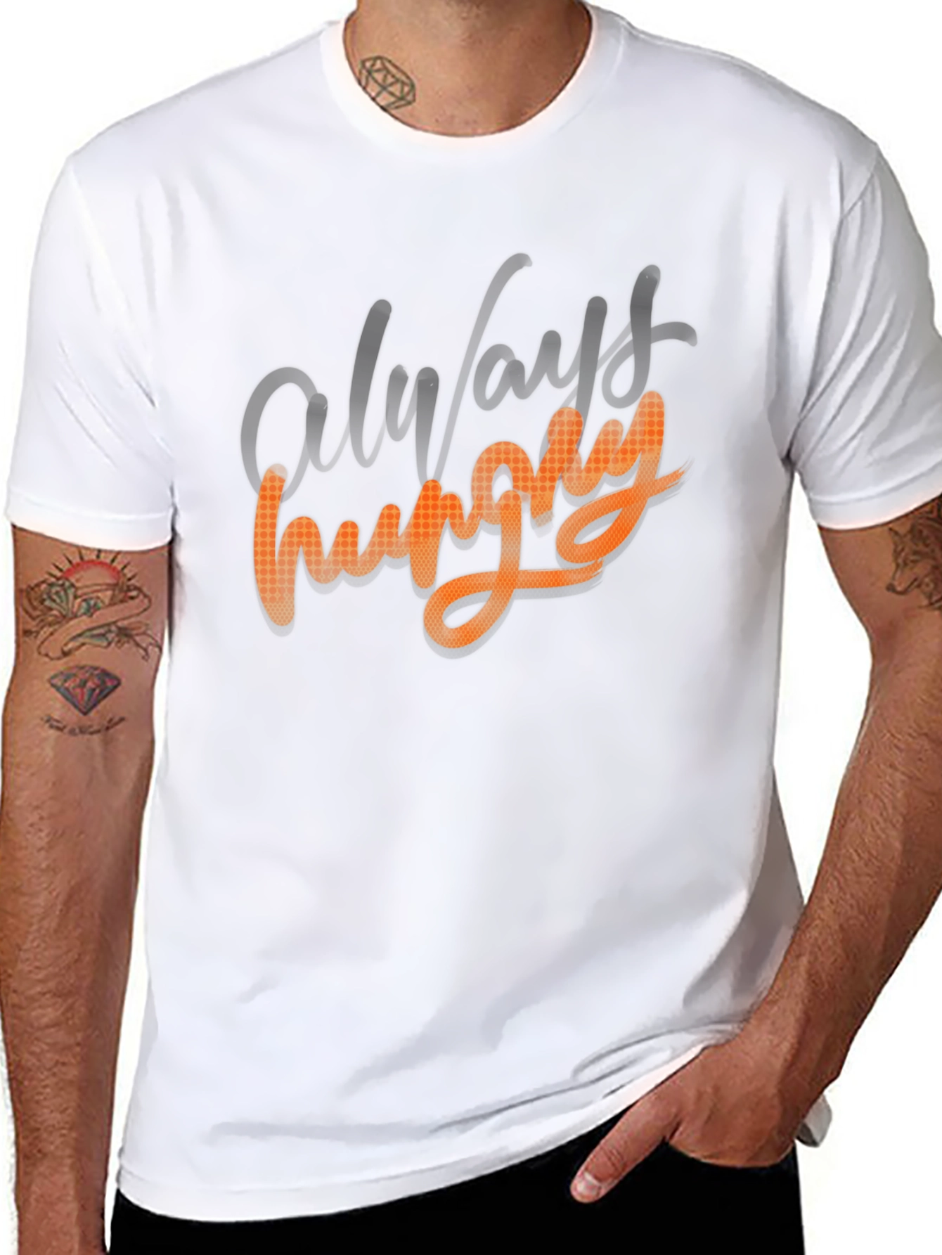 Always Get Hungry Graphic Tee