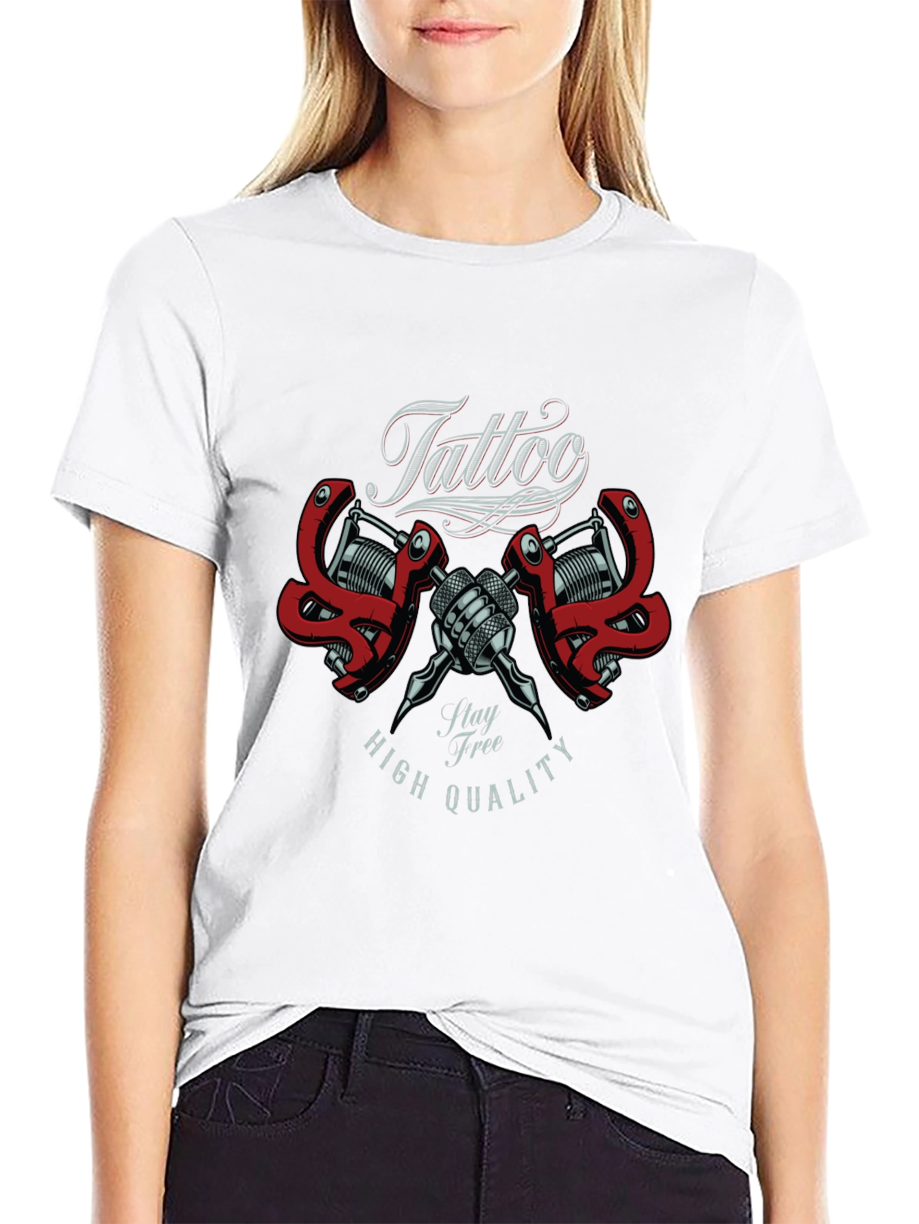 Tattoo Art Graphic T-Shirt - Classic Cool Design