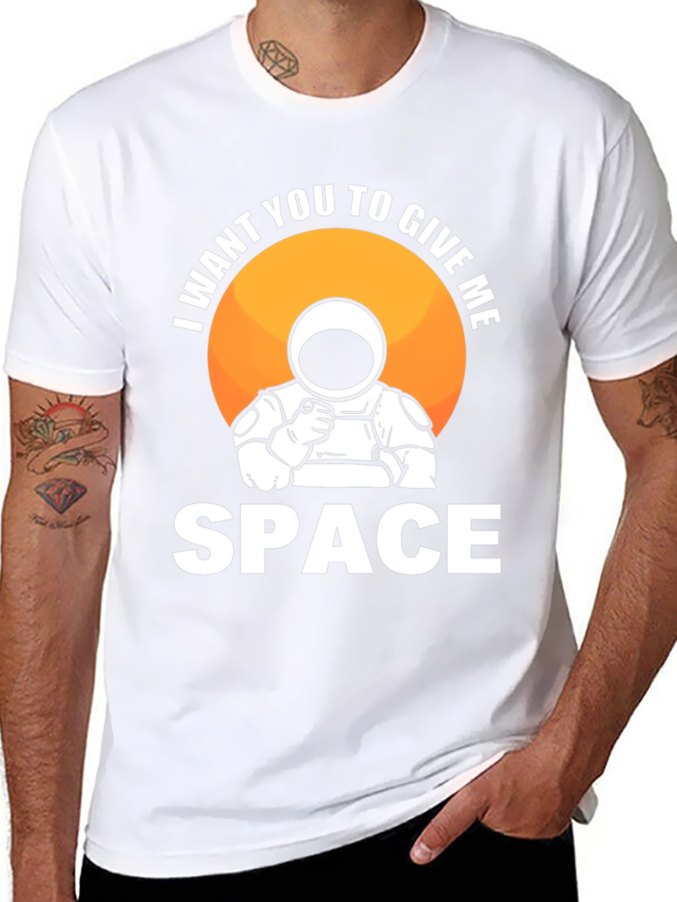 Give Me Space Astronaut Graphic Tee