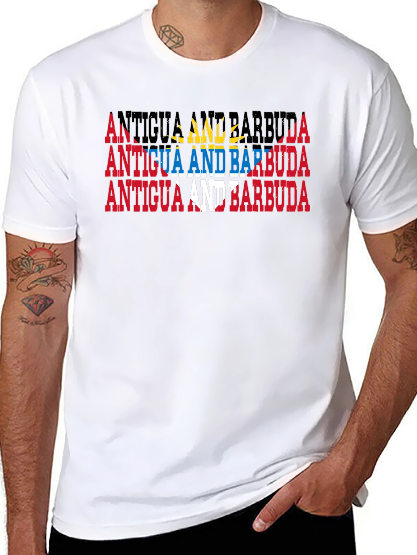 Antigua and Barbuda Flag T-Shirt