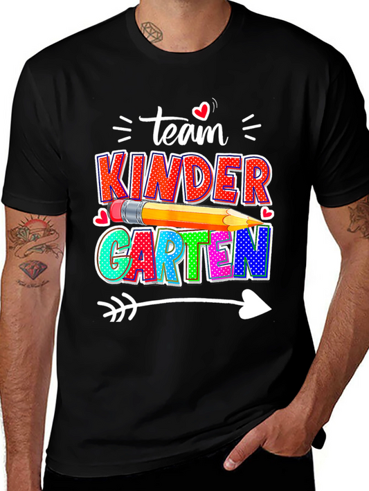 Team Kinder Teacher Arrow T-Shirt