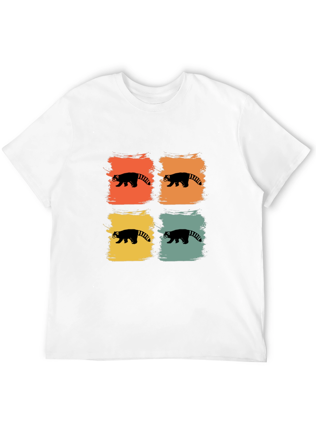 Red Panda Retro T-Shirt