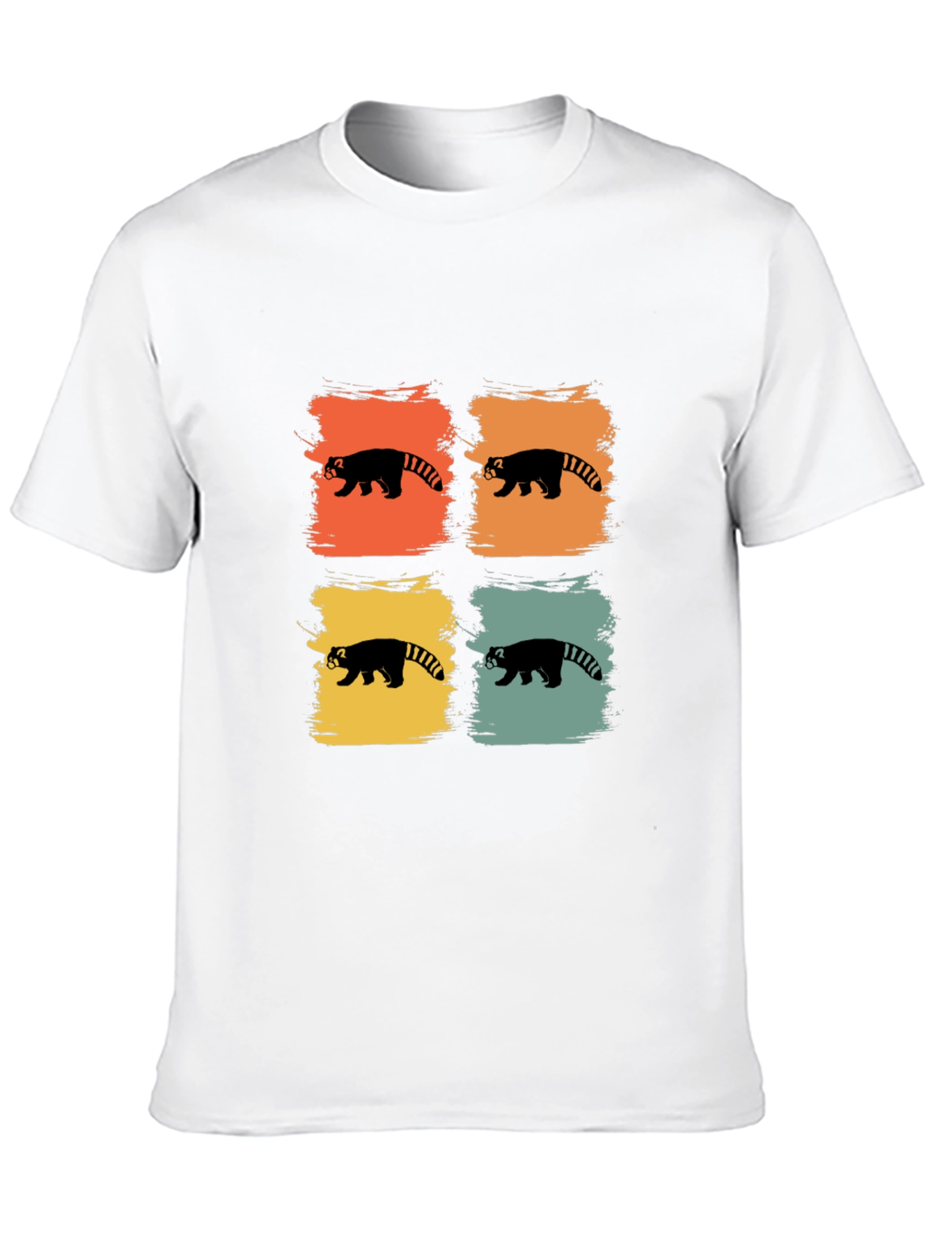Red Panda Retro T-Shirt