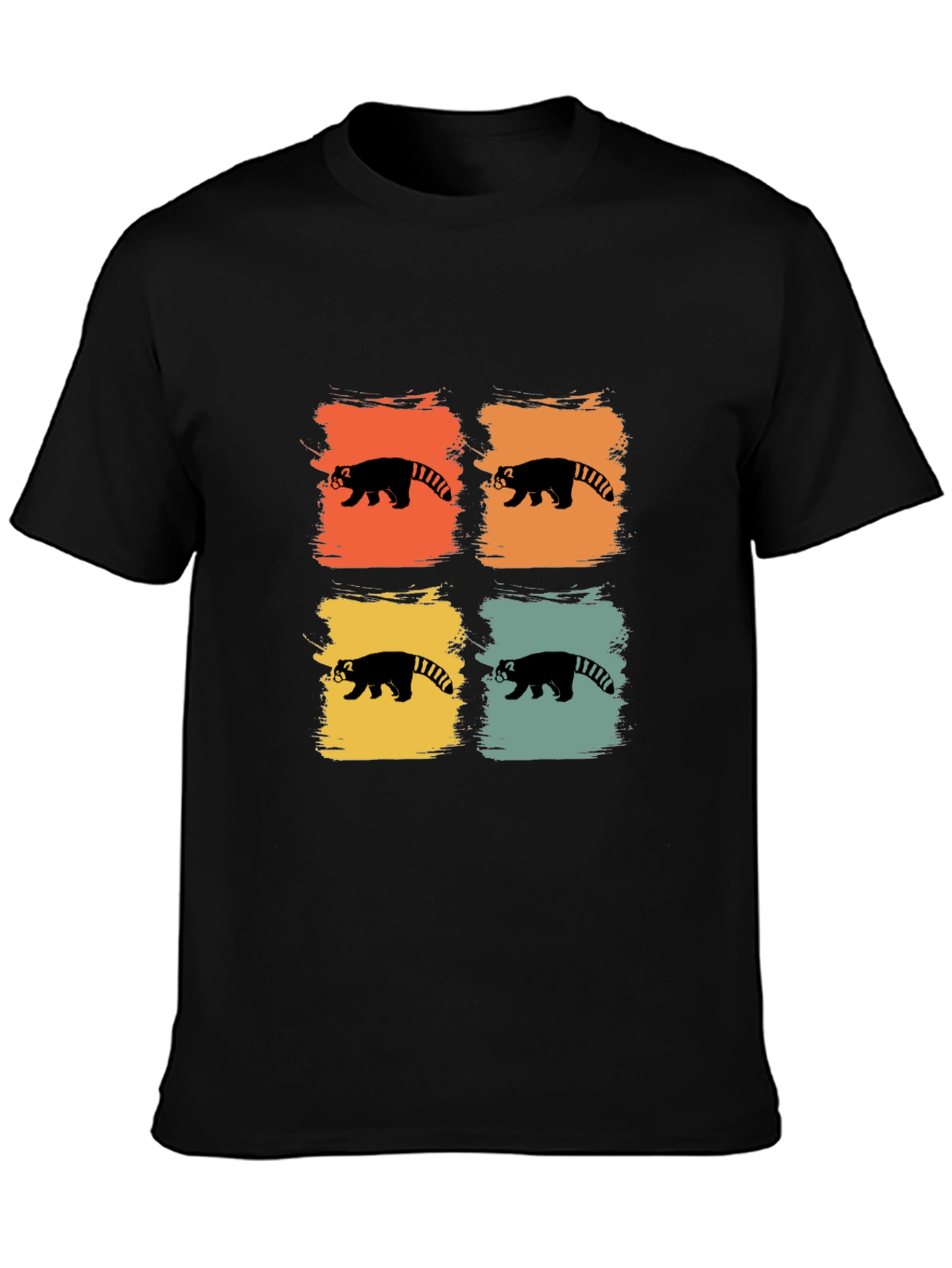 Red Panda Retro T-Shirt