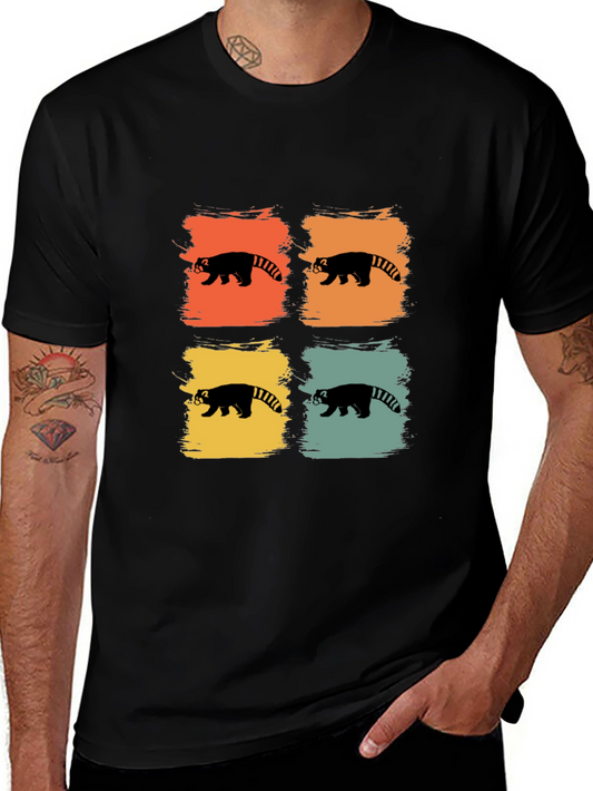 Red Panda Retro T-Shirt