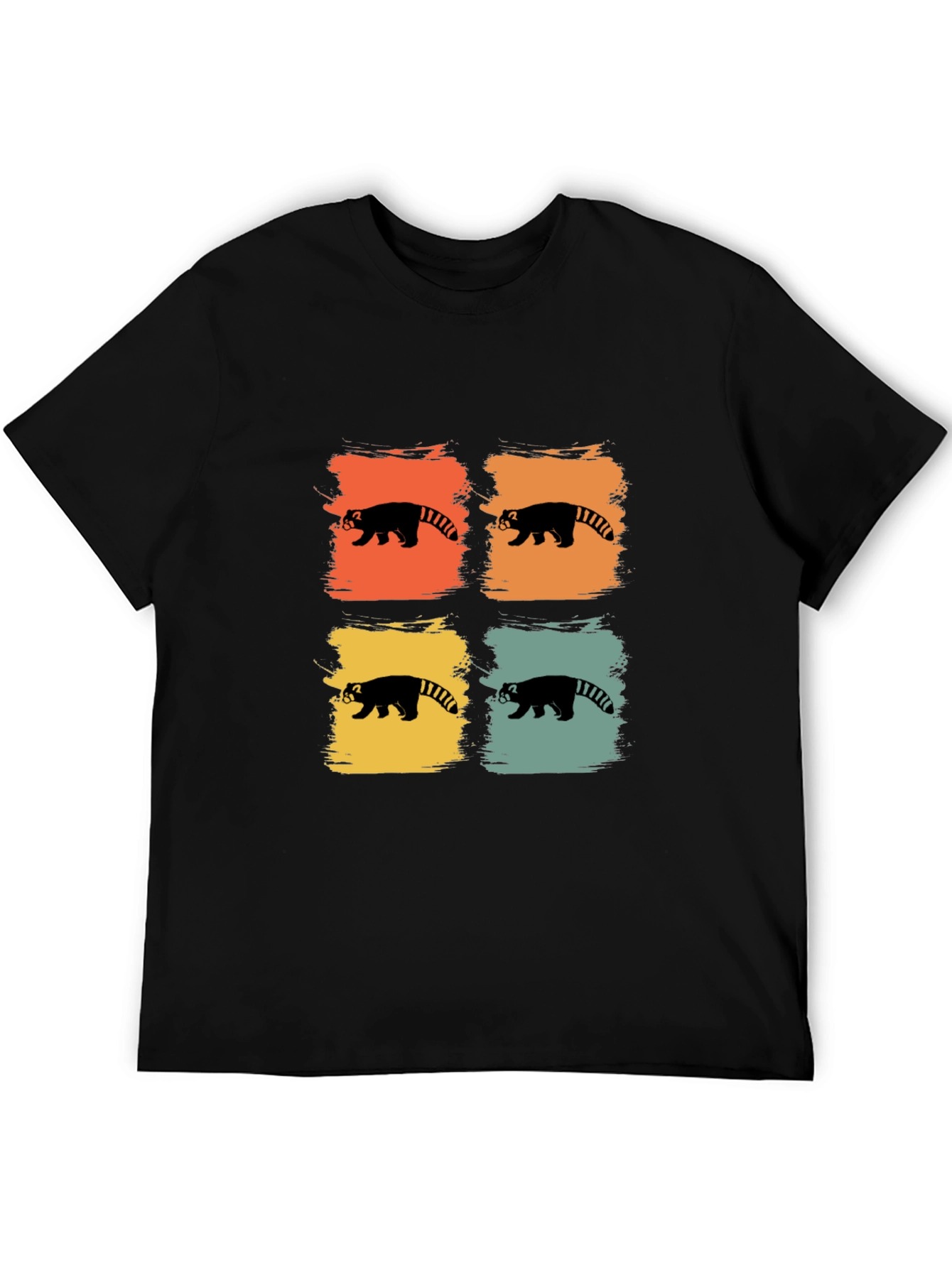 Red Panda Retro T-Shirt
