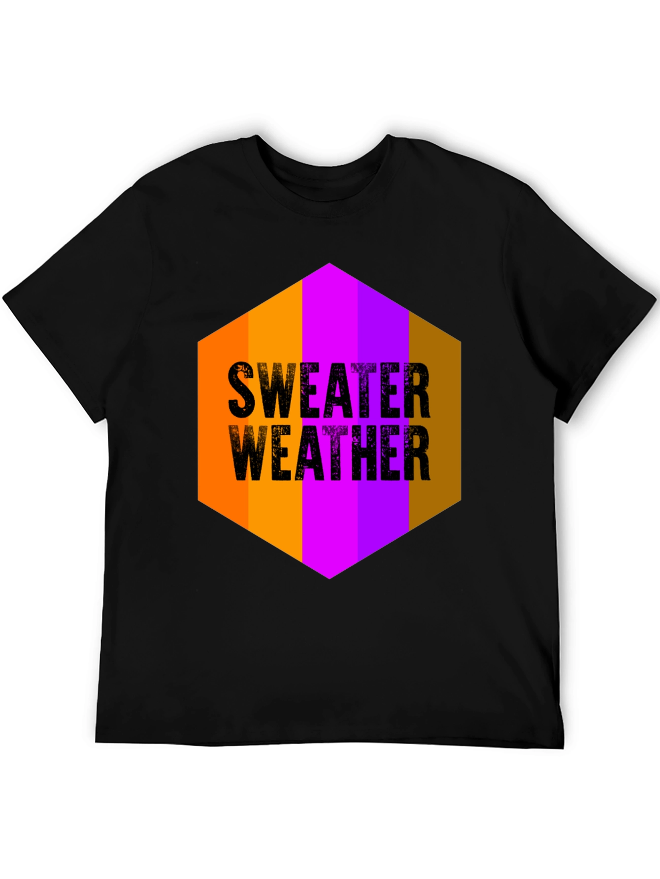 Sweater Weather Graphic Tee - Soft Cotton Blend T-Shirt