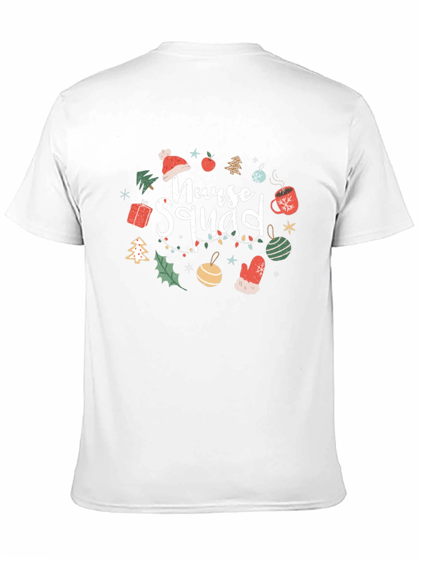 Nurse Squad Christmas Graphic T-Shirt