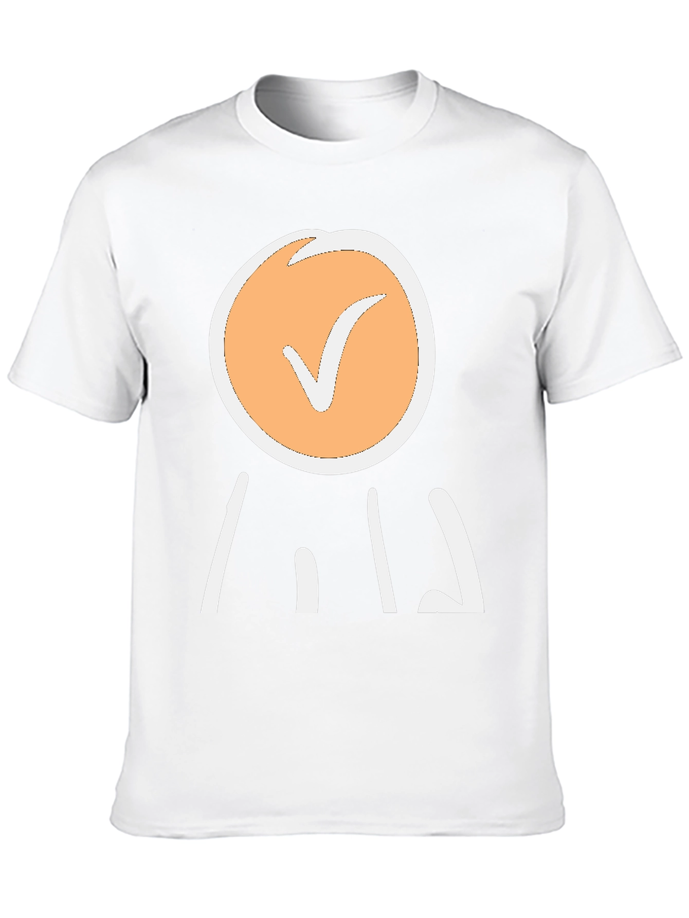 Checkmark Graphic Tee - Casual Style