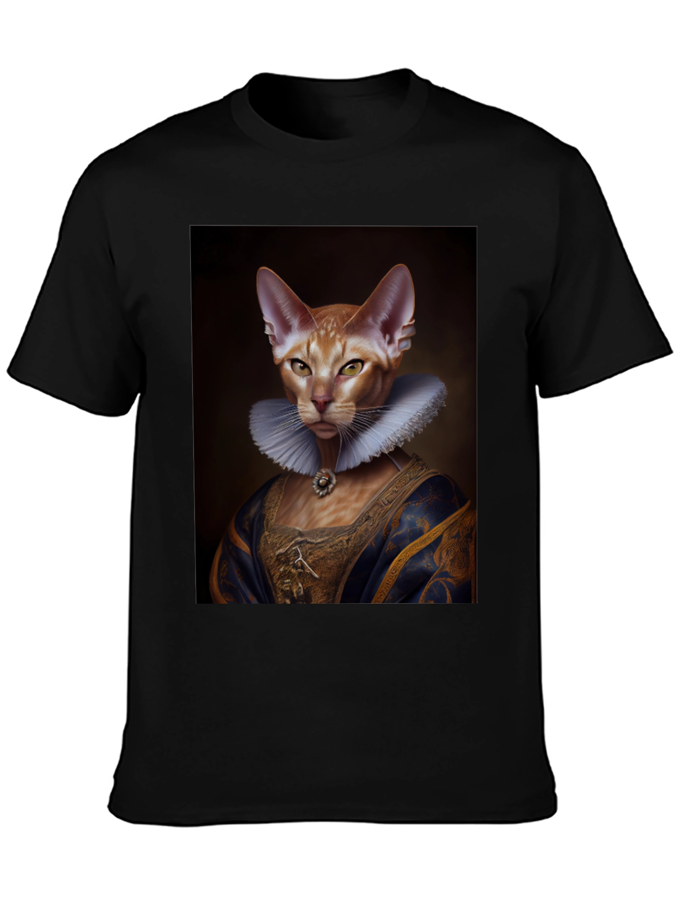 Royal Cat Portrait T-Shirt