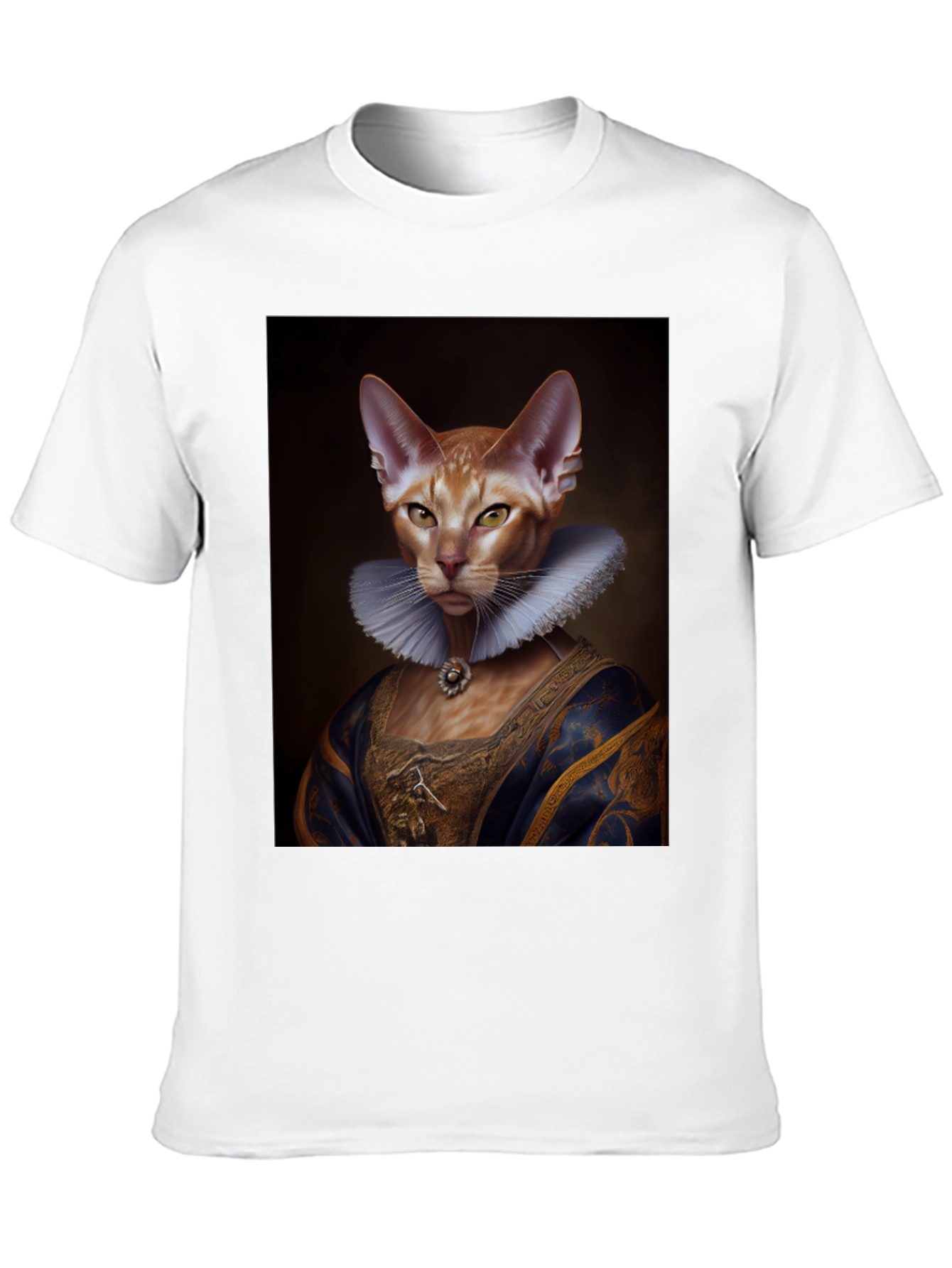 Royal Cat Portrait T-Shirt