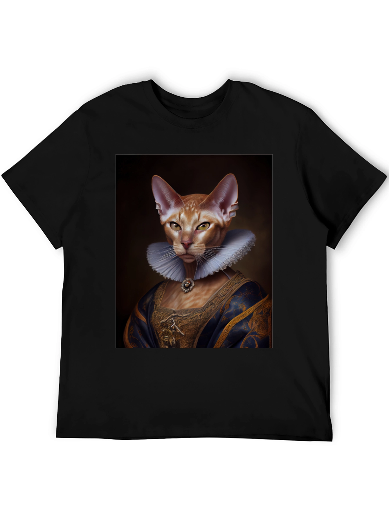 Royal Cat Portrait T-Shirt