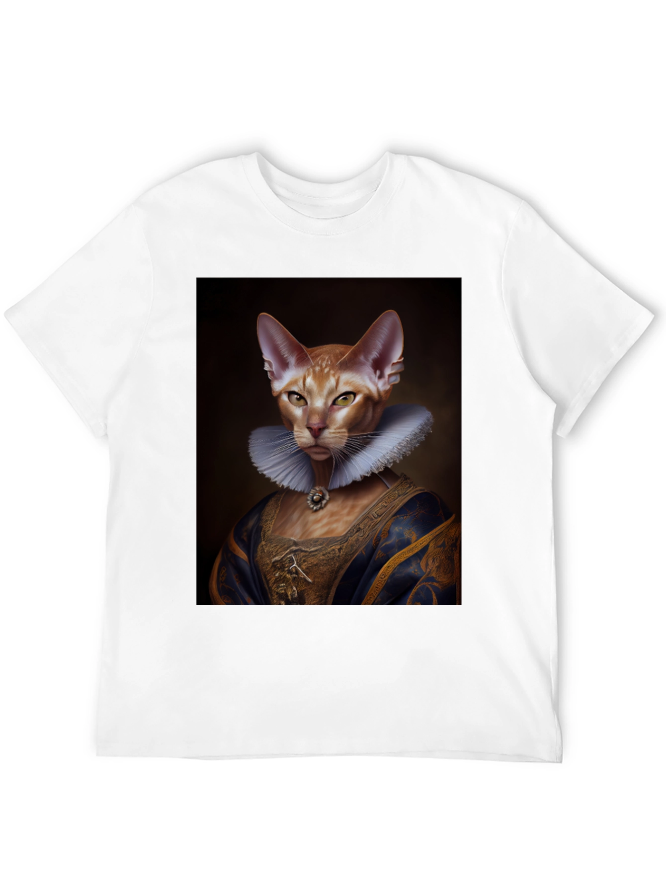 Royal Cat Portrait T-Shirt