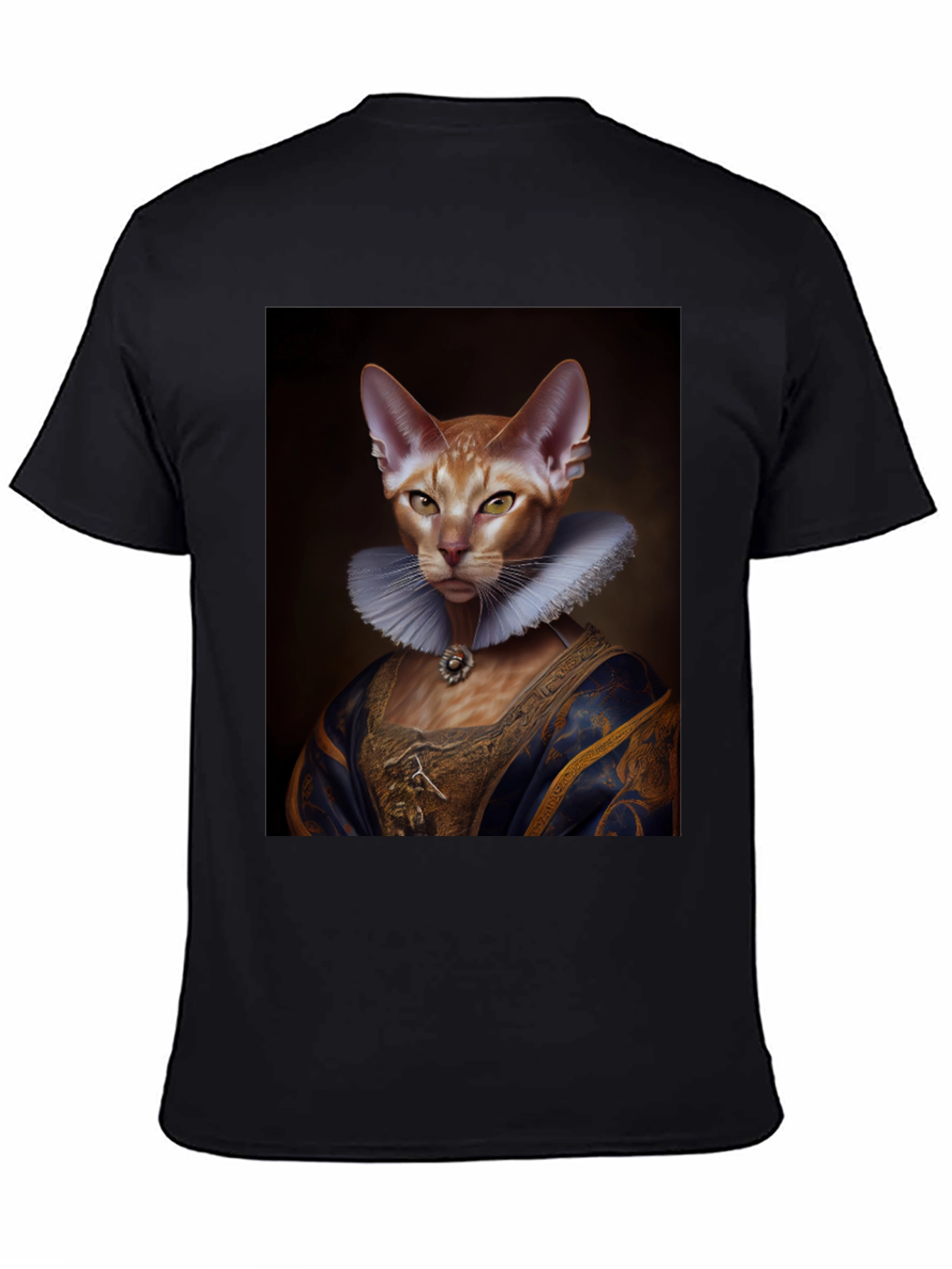 Royal Cat Portrait T-Shirt
