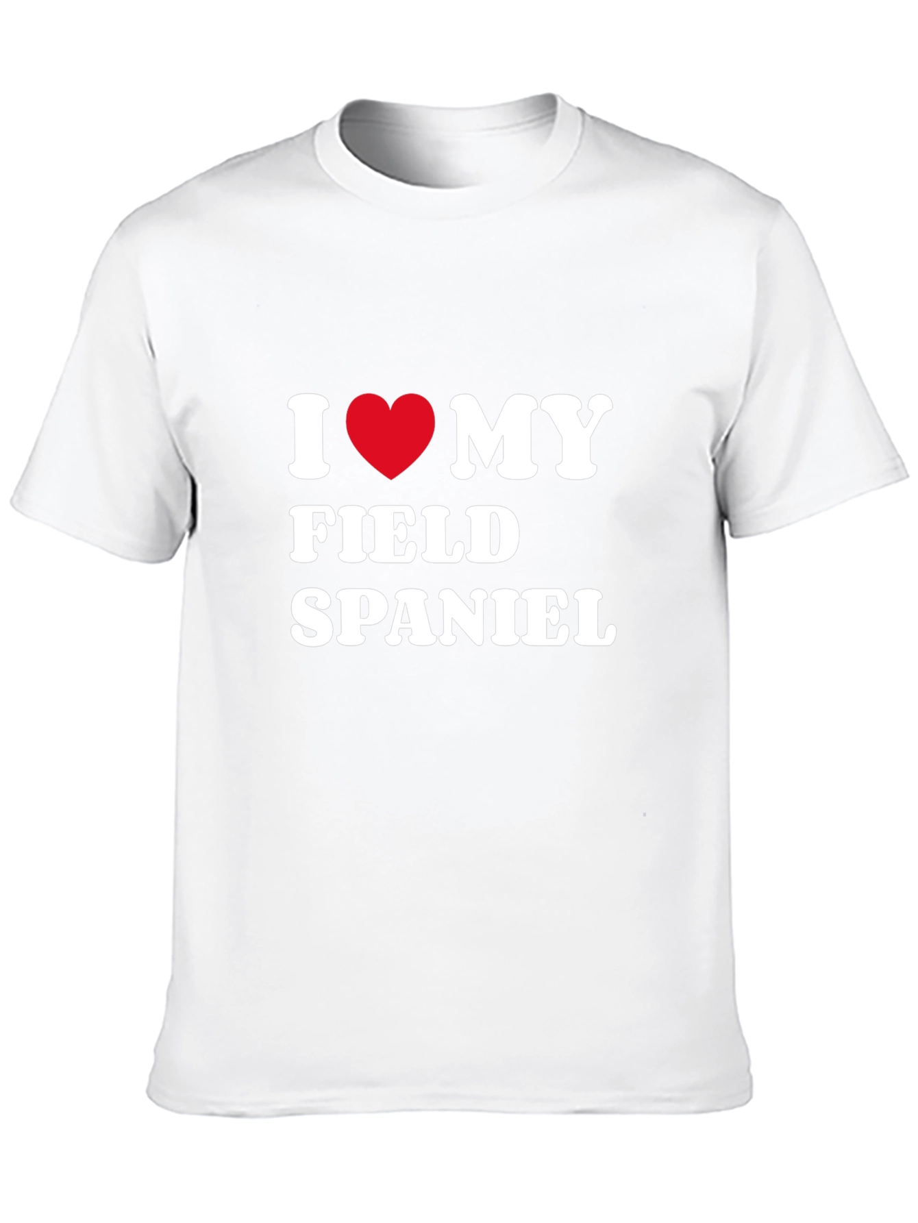 I Love My Field Spaniel T-Shirt