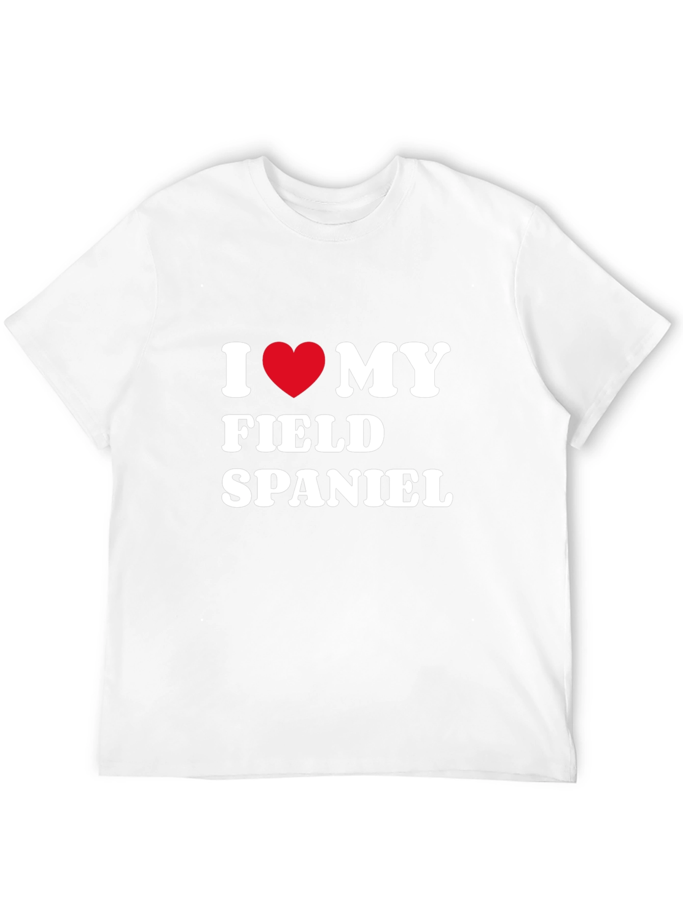 I Love My Field Spaniel T-Shirt
